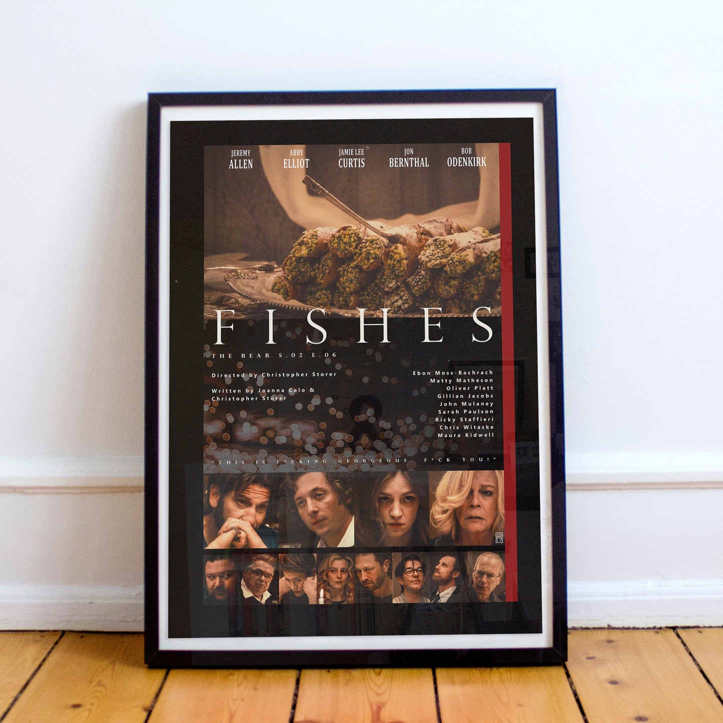 The Bear Alternative Poster - S02E06 "Fishes" Episode - Christmas Episode - Berzatto Family