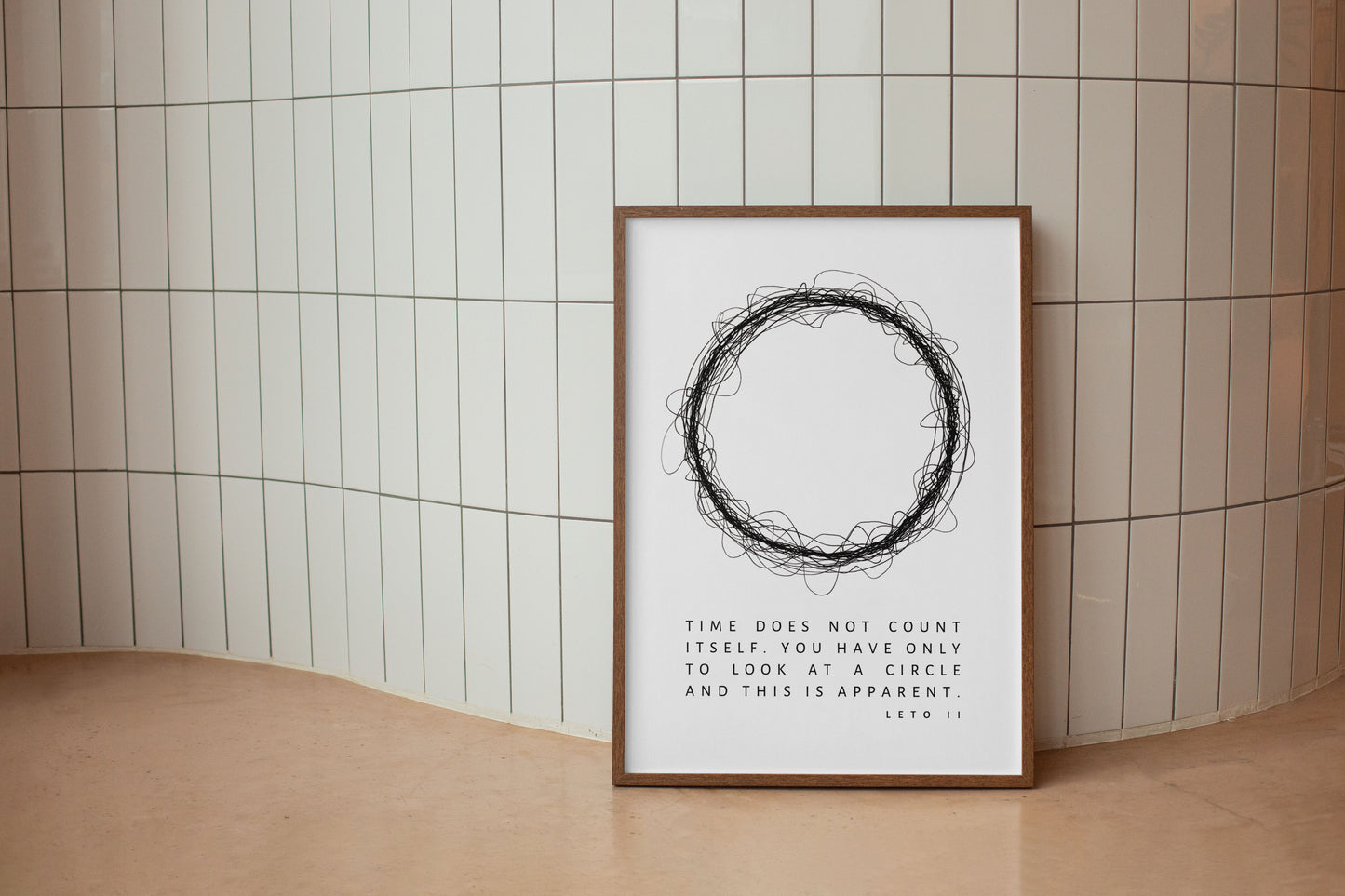Dune Quote Poster - Leto II Quote - Chapterhouse: Dune