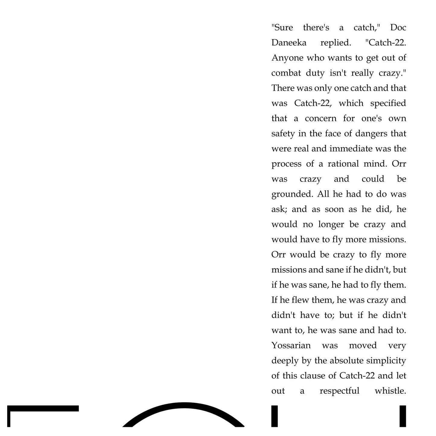 Catch 22 Joseph Heller - Book - Minimalist Movie Poster