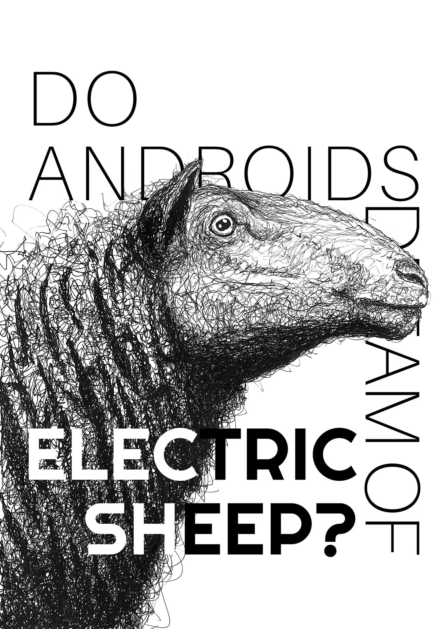 Do Androids Dream of Electric Sheep?, Blade Runner Poster, Philip K. Dick