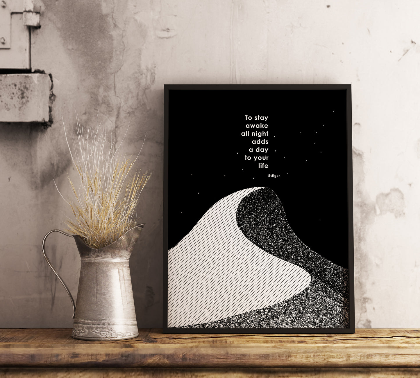 Dune - Stilgar Quote Poster - Arrakis - Fremen - Frank Herbert - Minimalist Fanmade Poster