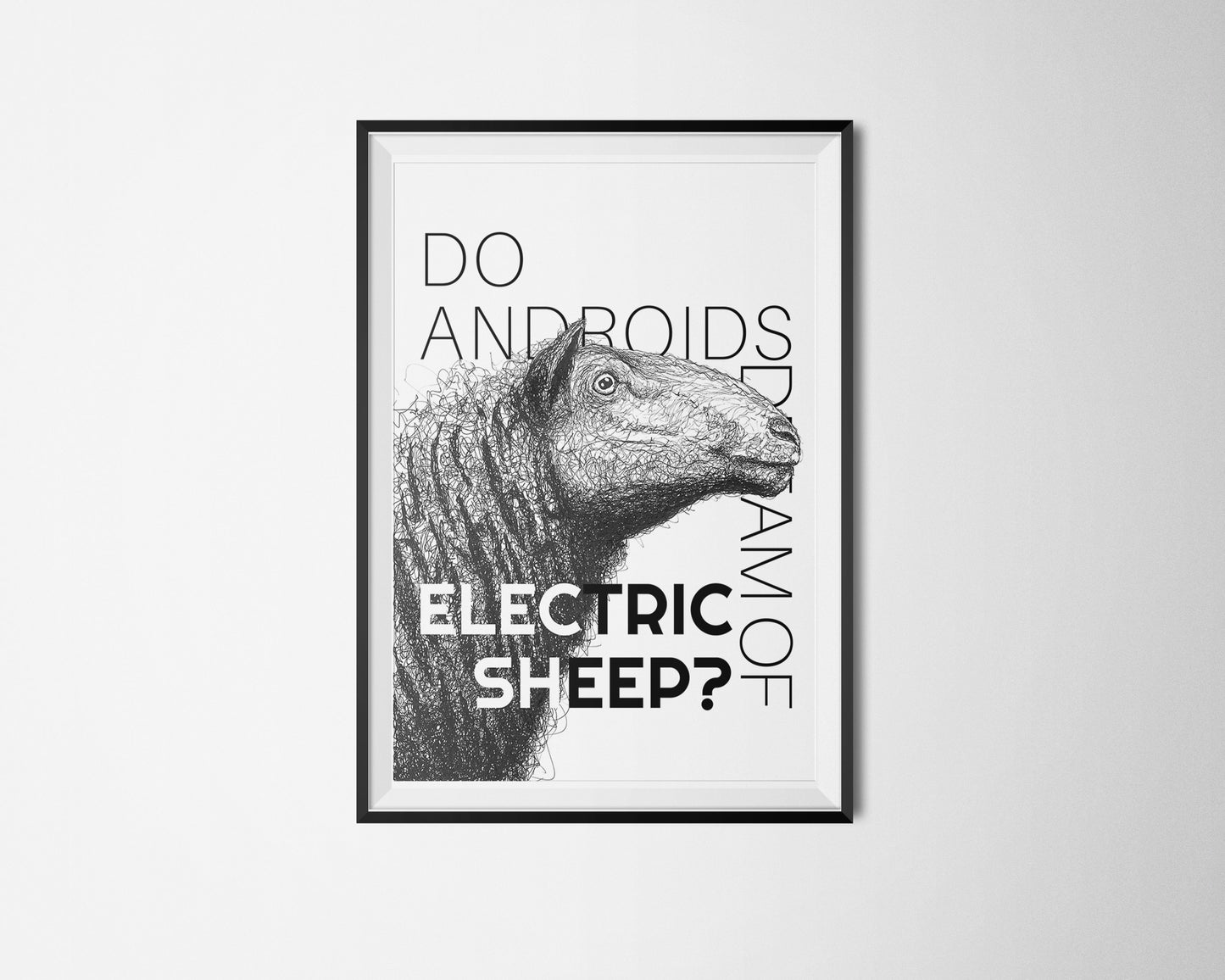 Do Androids Dream of Electric Sheep?, Blade Runner Poster, Philip K. Dick