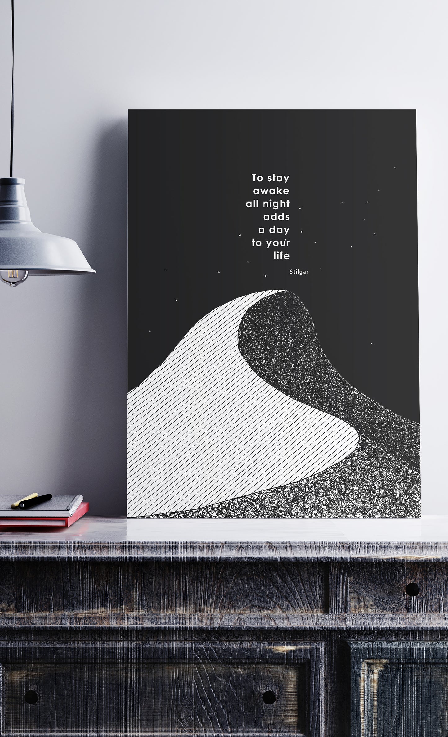 Dune - Stilgar Quote Poster - Arrakis - Fremen - Frank Herbert - Minimalist Fanmade Poster