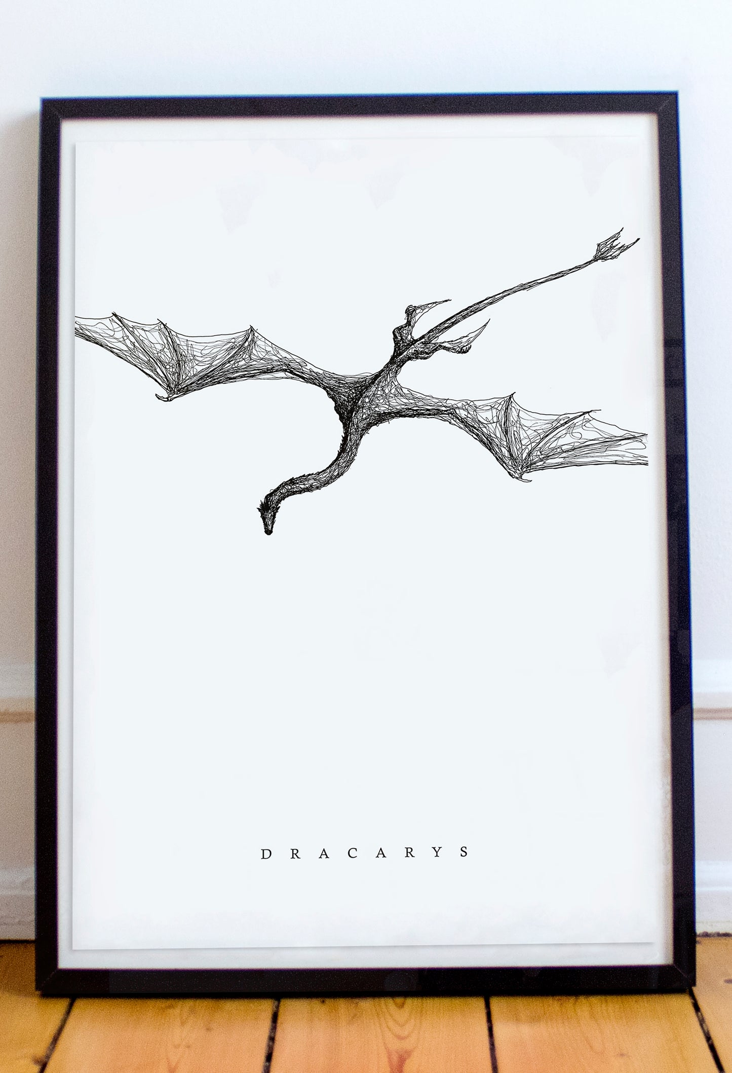 GOT Poster - Dracarys - Caraxes - HOTD