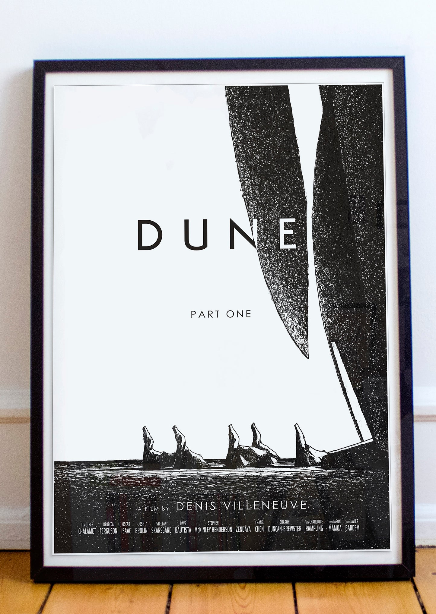 Dune Part One - 2021 Alternative Movie Poster Physical Print